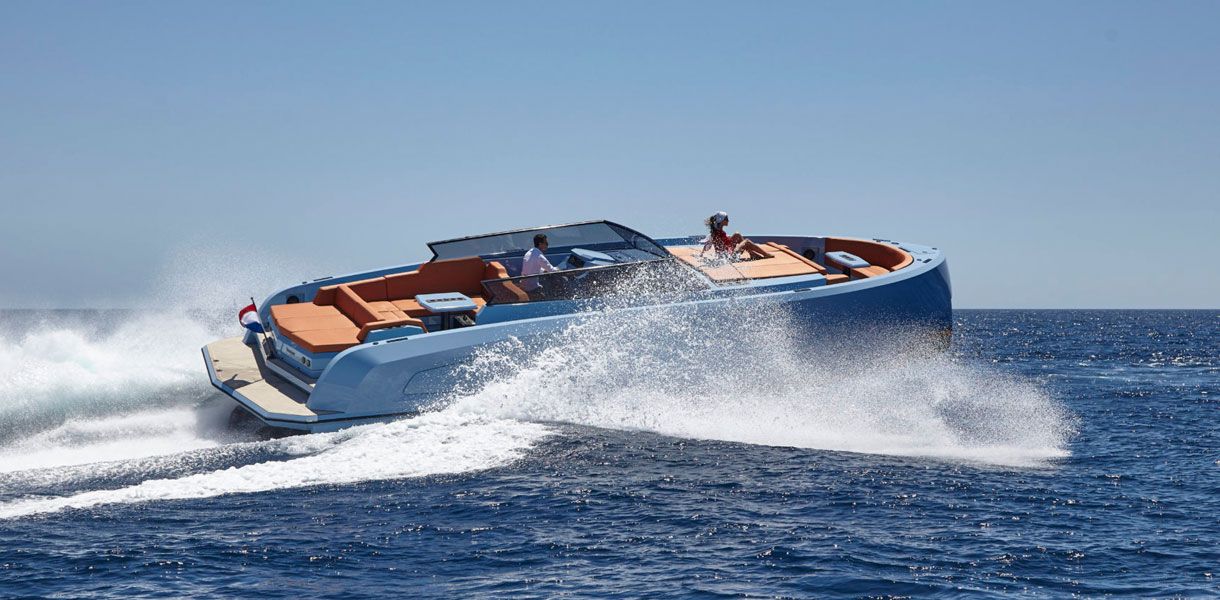 Vanquish VQ45 yacht in Ibiza